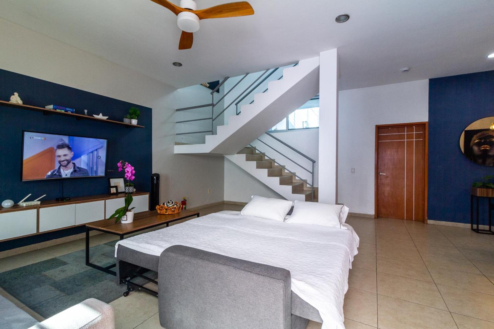 Casa Azul Turquesa Excelente Ubicacion Facturamos Villa Guadalajara Bagian luar foto