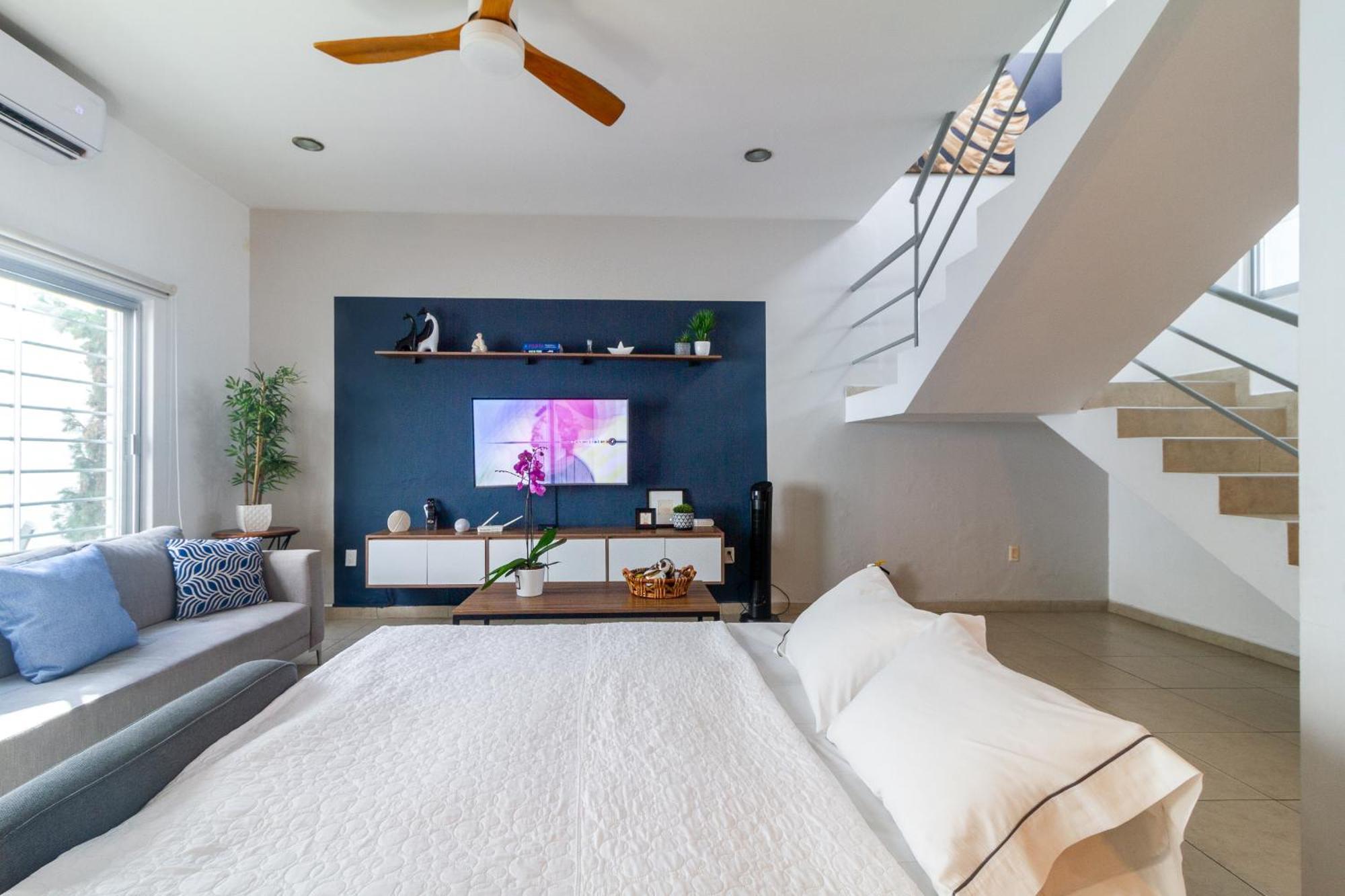 Casa Azul Turquesa Excelente Ubicacion Facturamos Villa Guadalajara Bagian luar foto