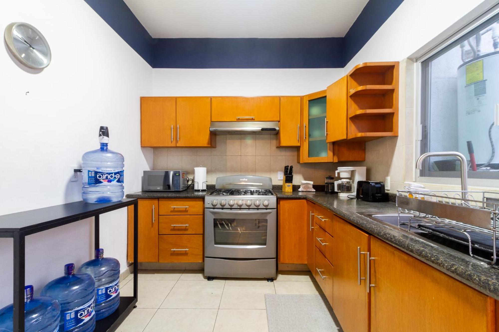 Casa Azul Turquesa Excelente Ubicacion Facturamos Villa Guadalajara Bagian luar foto