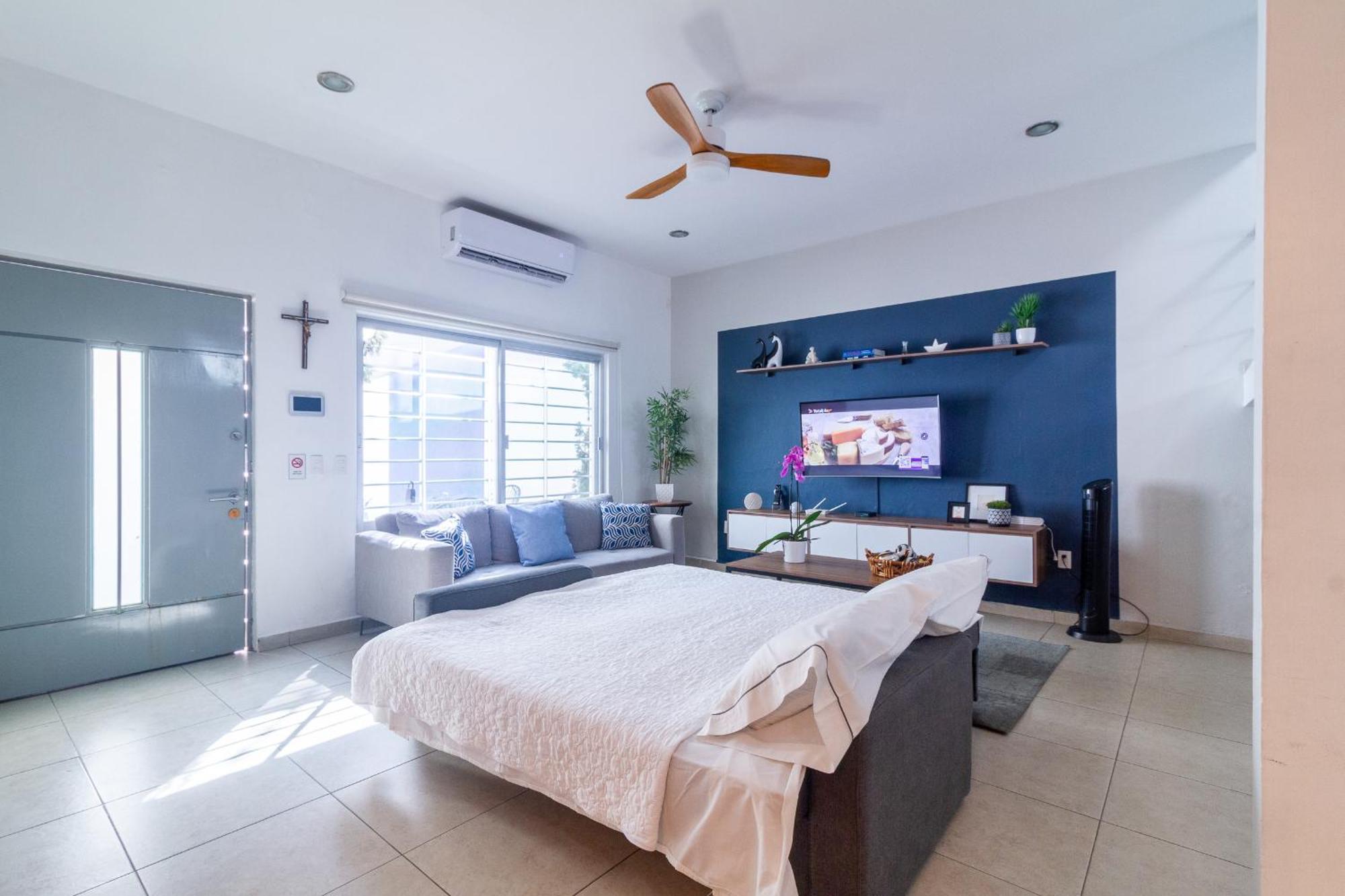 Casa Azul Turquesa Excelente Ubicacion Facturamos Villa Guadalajara Bagian luar foto